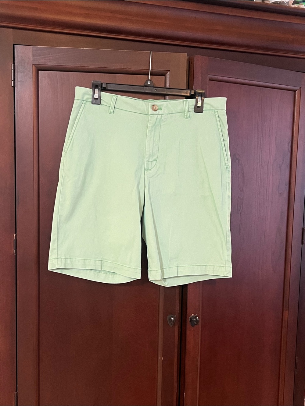 Izod Men's Green Chino Shorts